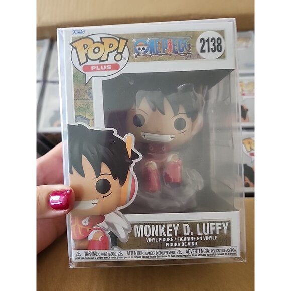 Funko Pop One Piece: Monkey D. Luffy (Egghead) Figure w/ Protector IN HAND - Picture 2 of 6